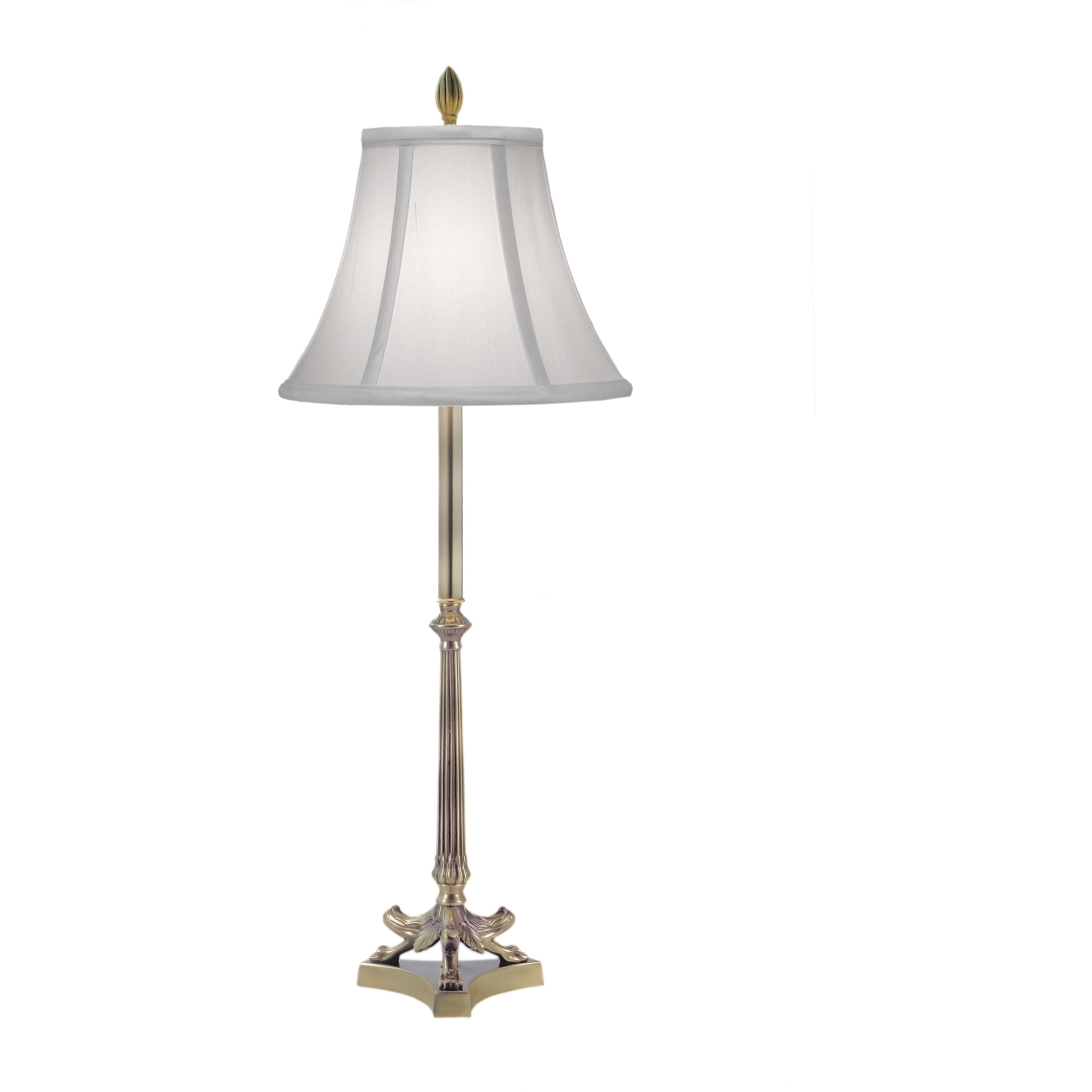Ellie 26 inch 60 watt Antique Brass Buffet Lamp Portable Light