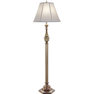 Ellie 63 inch 150.00 watt Antique Brass Floor Lamp Portable Light