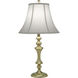 Ellie 27 inch 150 watt Satin Brass Table Lamp Portable Light