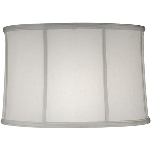 Ellie Off White 17 inch Lampshade, Bell