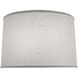 Ellie Cream Aberdeen 17 inch Lampshade, Bell