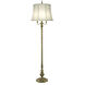 Ellie 67 inch 150 watt Antique Brass Floor Lamp Portable Light