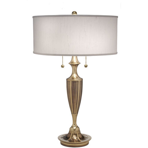 Ellie 27 inch Antique Nickel Table Lamp Portable Light