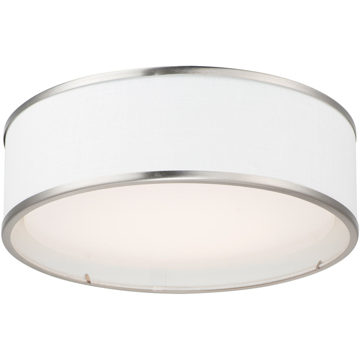Prime LED 16 inch Satin Nickel Flush Mount Ceiling Light