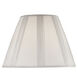 Ellie White Linen Lamp Shade