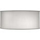 Ellie Global White 18 inch Lampshade, Drum