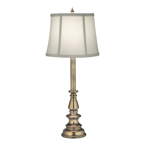 Ellie 24 inch 150.00 watt Antique Brass Buffet Lamp Portable Light
