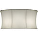 Ellie Off White 20 inch Lampshade, Drum