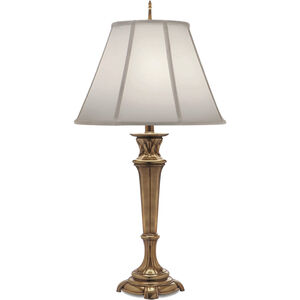 Ellie 35 inch 150.00 watt Burnished Brass Table Lamp Portable Light