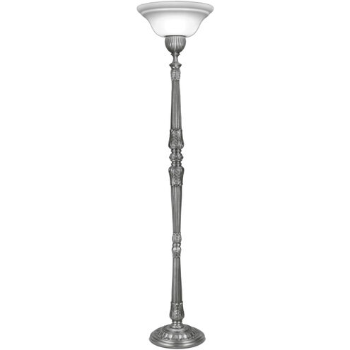 Ellie 72 inch 150.00 watt Pewter Torchierre Portable Light