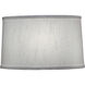Ellie Global White 15 inch Lampshade, Empire