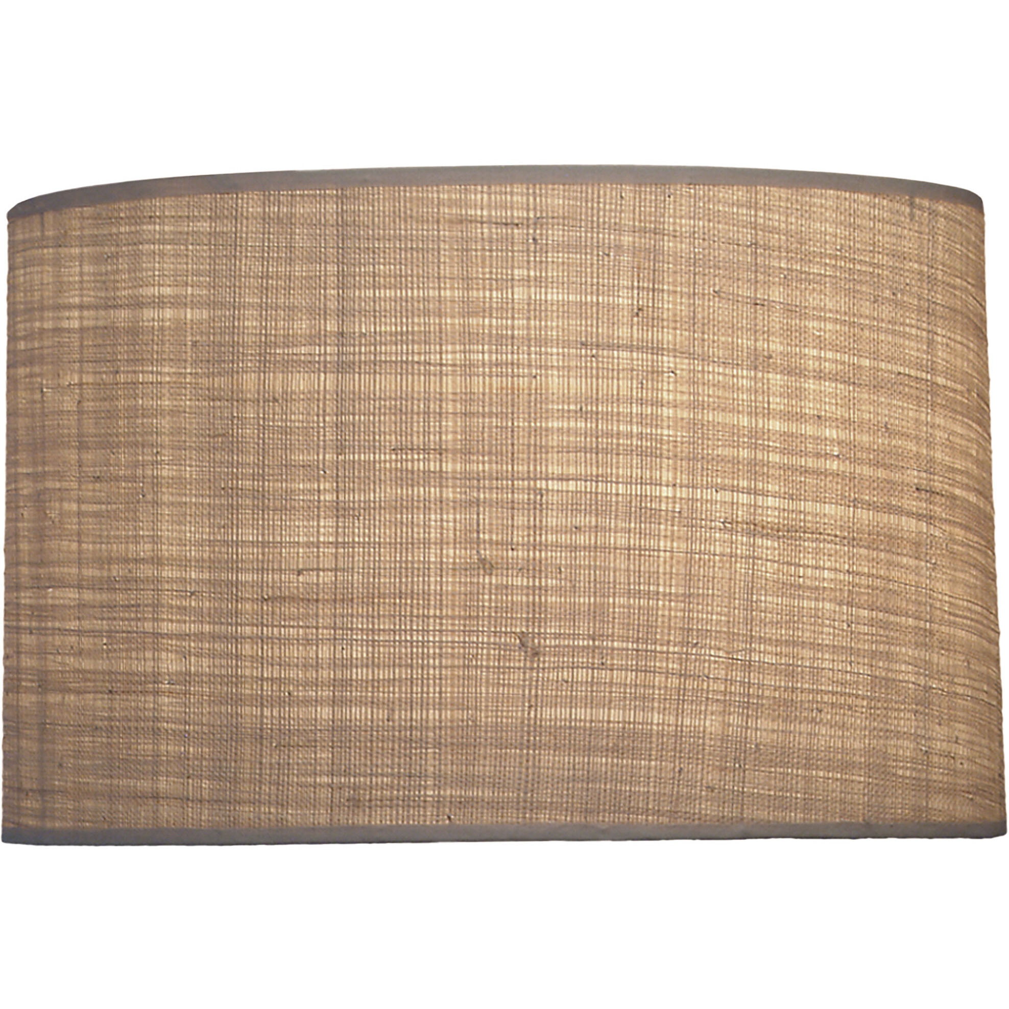 Ellie Natural Raffia 15 inch Lampshade, Drum