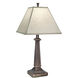 Ellie 25 inch 100 watt Oxidized Bronze Table Lamp Portable Light