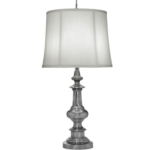 Ellie 33 inch 150 watt Antique Nickel Table Lamp Portable Light