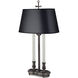 Ellie 28 inch 150 watt Antique Old Bronze Desk Lamp Portable Light