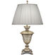 Ellie 32 inch 150.00 watt Milano Silver Table Lamp Portable Light