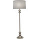 Ellie 61 inch Satin Nickel Floor Lamp Portable Light