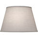 Ellie Cream Aberdeen 15 inch Lampshade, Empire
