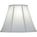 Ellie Off White 16 inch Lampshade, Bell