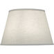 Ellie Cream Aberdeen 19 inch Lampshade, Bell