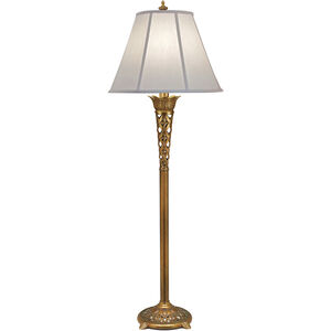 Ellie 63 inch 150.00 watt French Gold Floor Lamp Portable Light