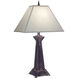 Ellie 29 inch 150.00 watt Antique Copper Table Lamp Portable Light, Square
