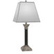Ellie 31 inch 100.00 watt Antique Nickel Table Lamp Portable Light