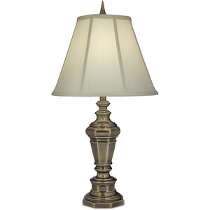 Ellie 32 inch 150.00 watt Antique Brass Table Lamp Portable Light