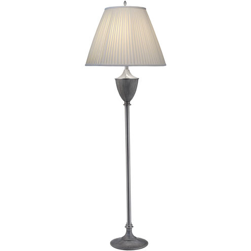 Ellie 65 inch 150.00 watt Pewter Floor Lamp Portable Light