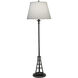 Ellie 61 inch Charcoal Floor Lamp Portable Light