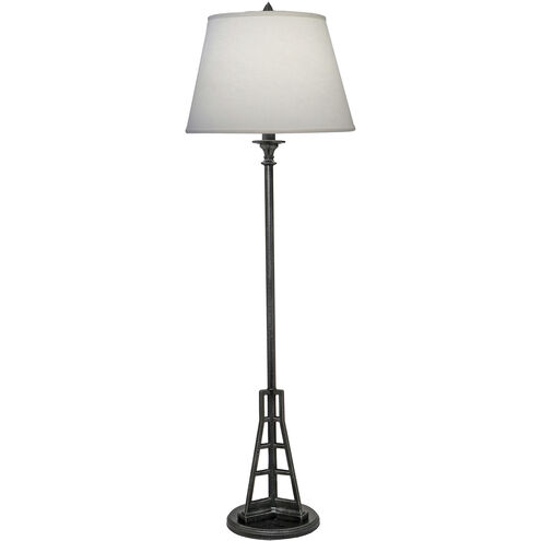 Ellie 61 inch Charcoal Floor Lamp Portable Light