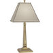 Ellie 26 inch Artisan Brass Table Lamp Portable Light