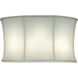 Ellie Off White 18 inch Lampshade, Drum