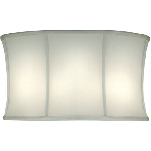 Ellie Off White 18 inch Lampshade, Drum