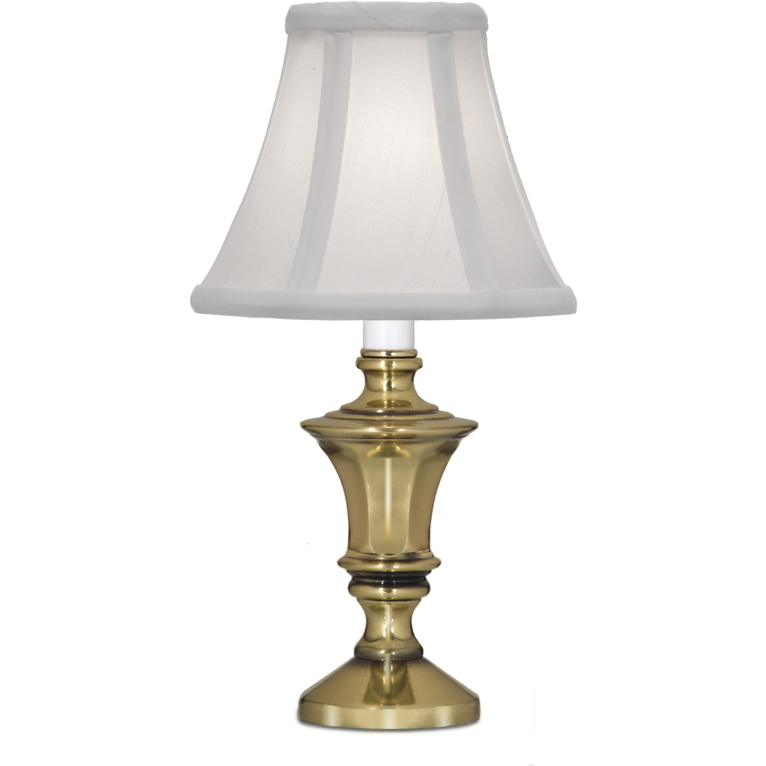 Ellie 11.5 inch 40 watt Burnished Brass Candle Lamp Portable Light