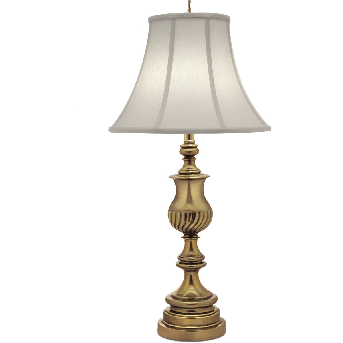 Ellie 33 inch 150 watt Burnished Brass Table Lamp Portable Light
