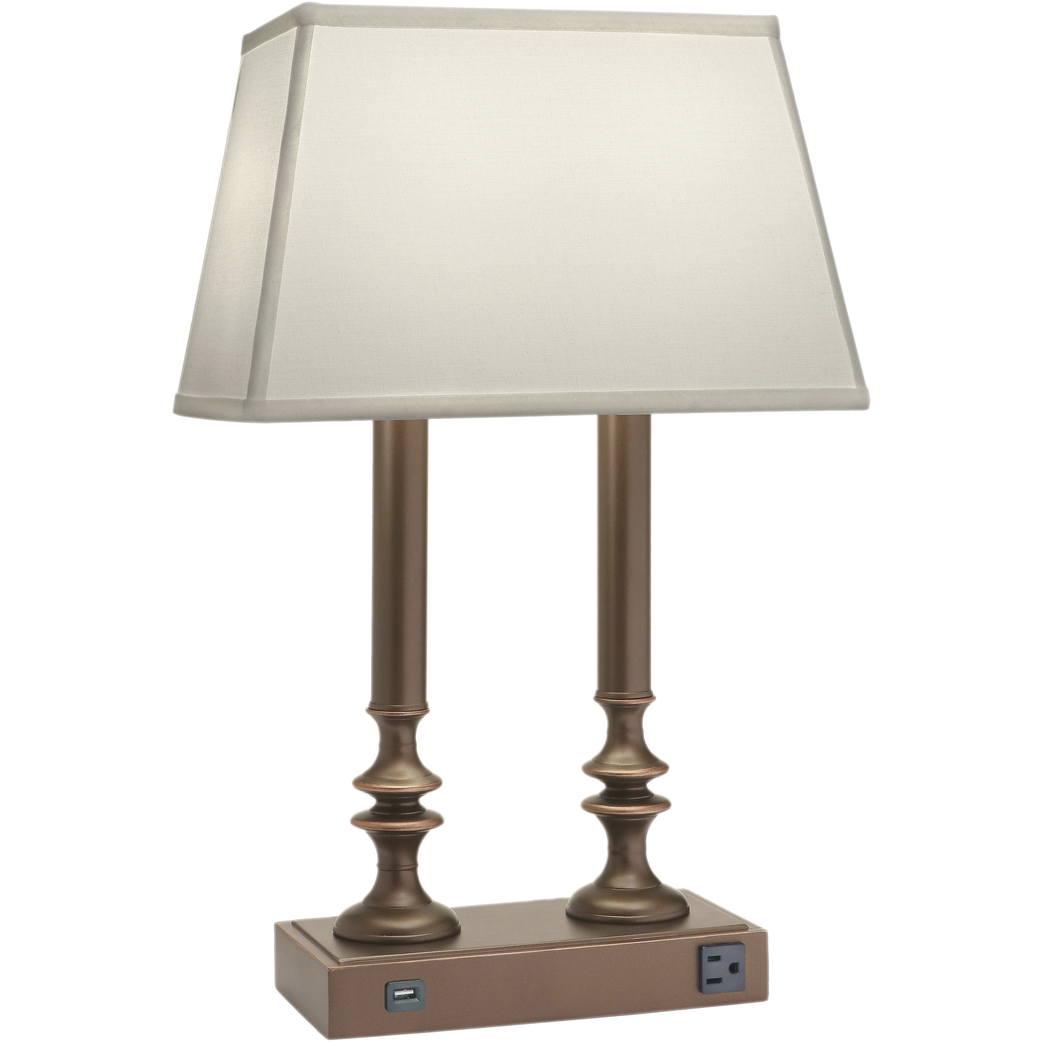 Ellie 23 inch 60 watt Oxidized Bronze Desk Lamp Portable Light