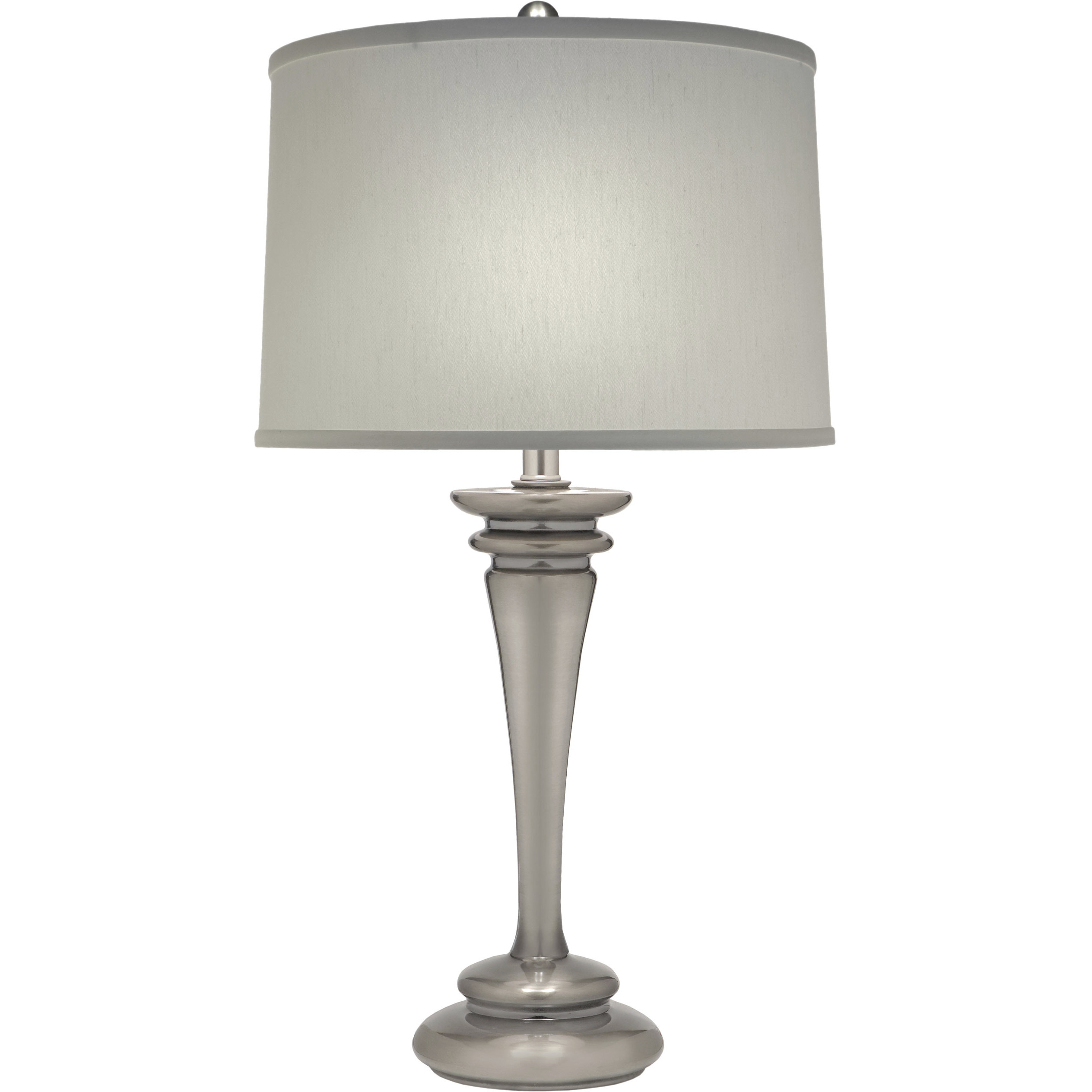 Ellie 29 inch 150 watt Satin Nickel Table Lamp Portable Light