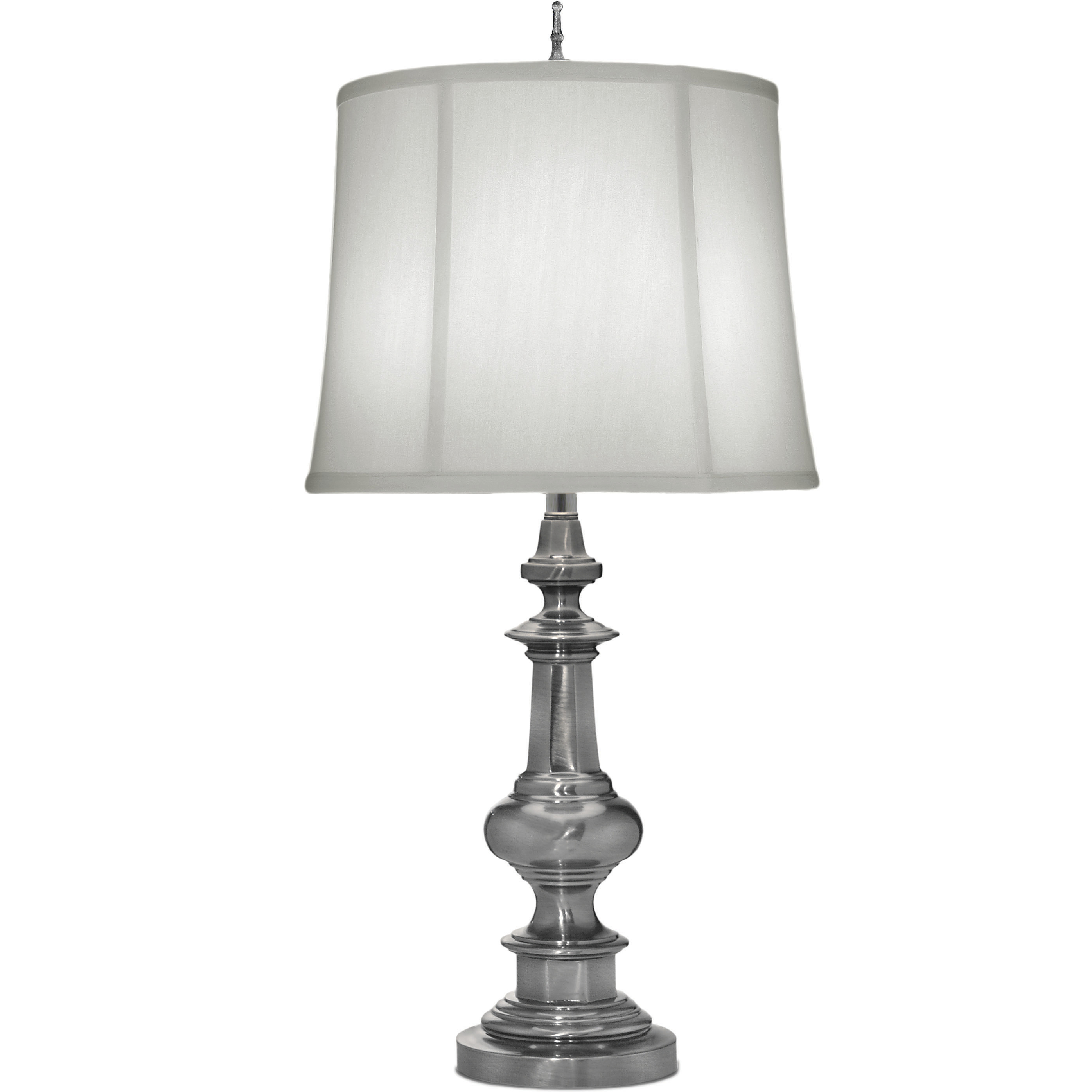 Ellie 33 inch 150 watt Antique Nickel Table Lamp Portable Light