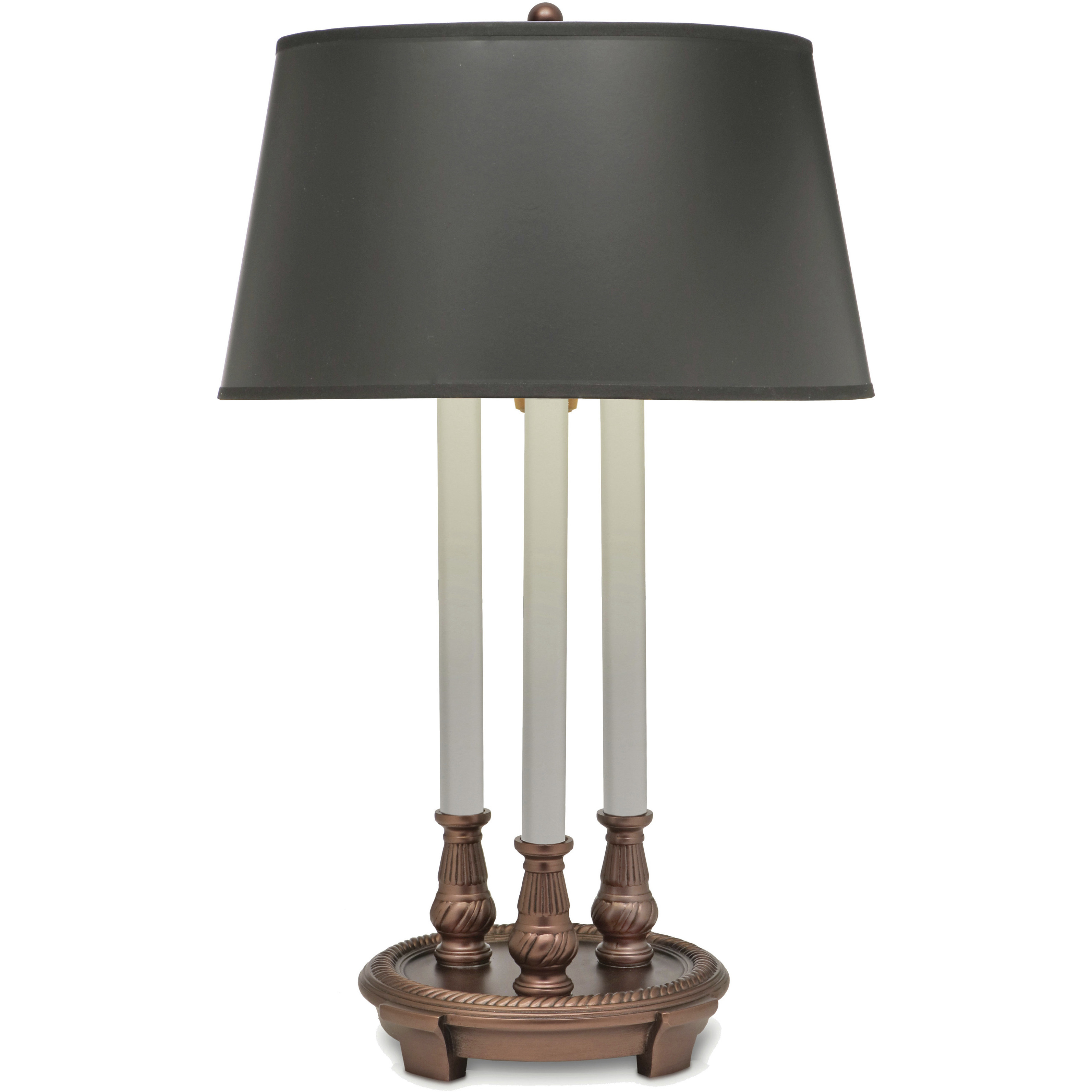 Ellie 27 inch Antique Old Bronze Desk Lamp Portable Light