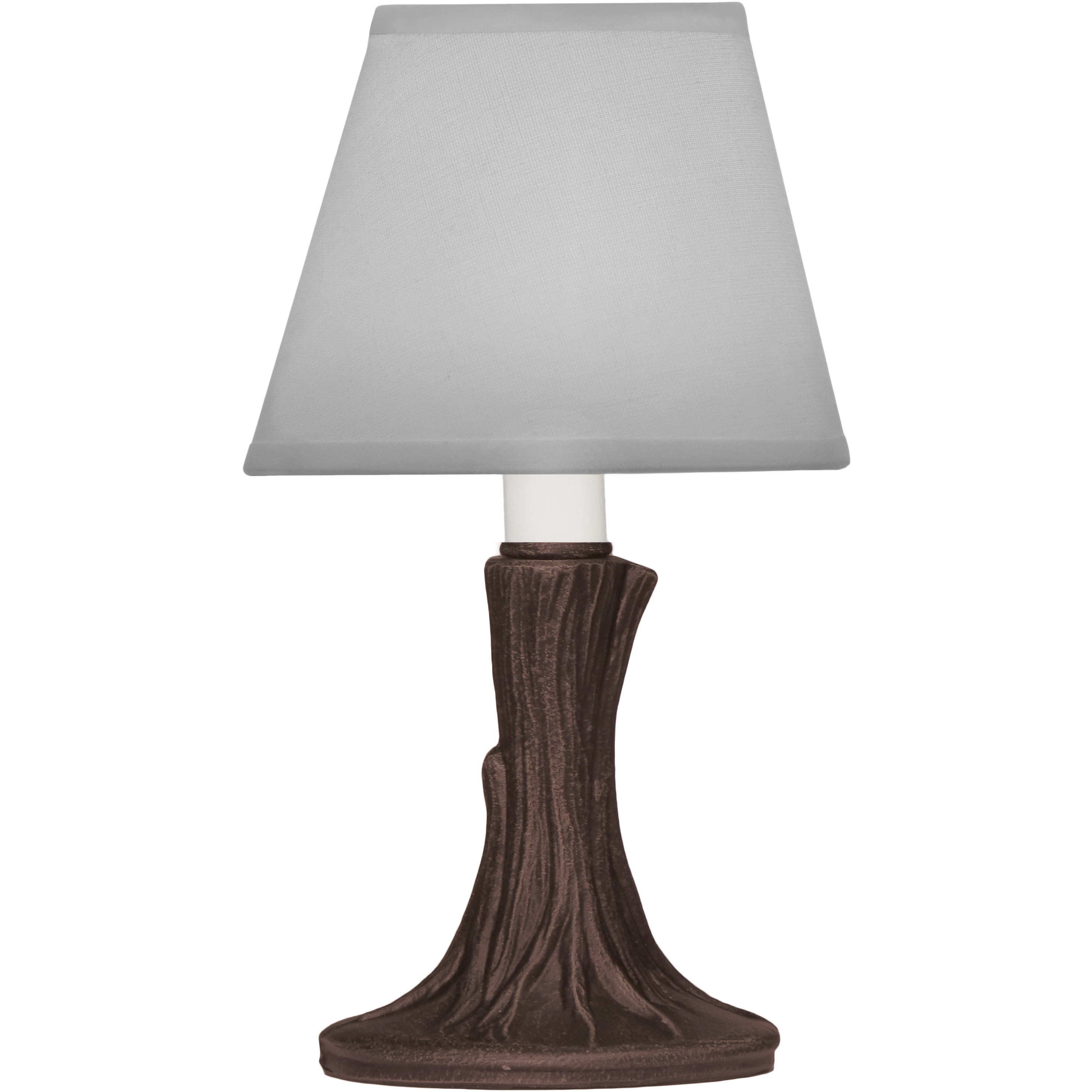 Ellie 9.5 inch Rust Candle Lamp Portable Light