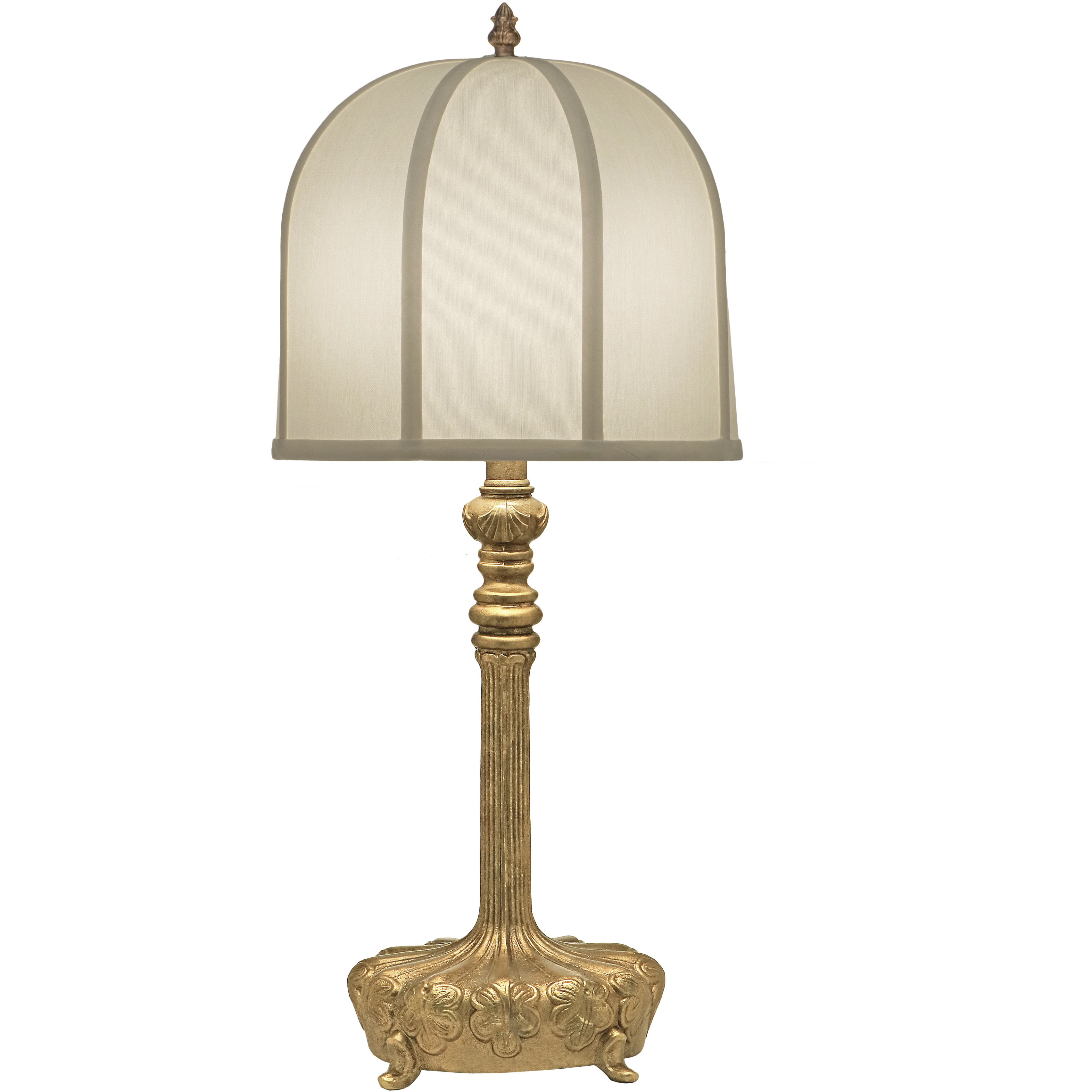 Ellie 27 inch Gilded Gold Table Lamp Portable Light