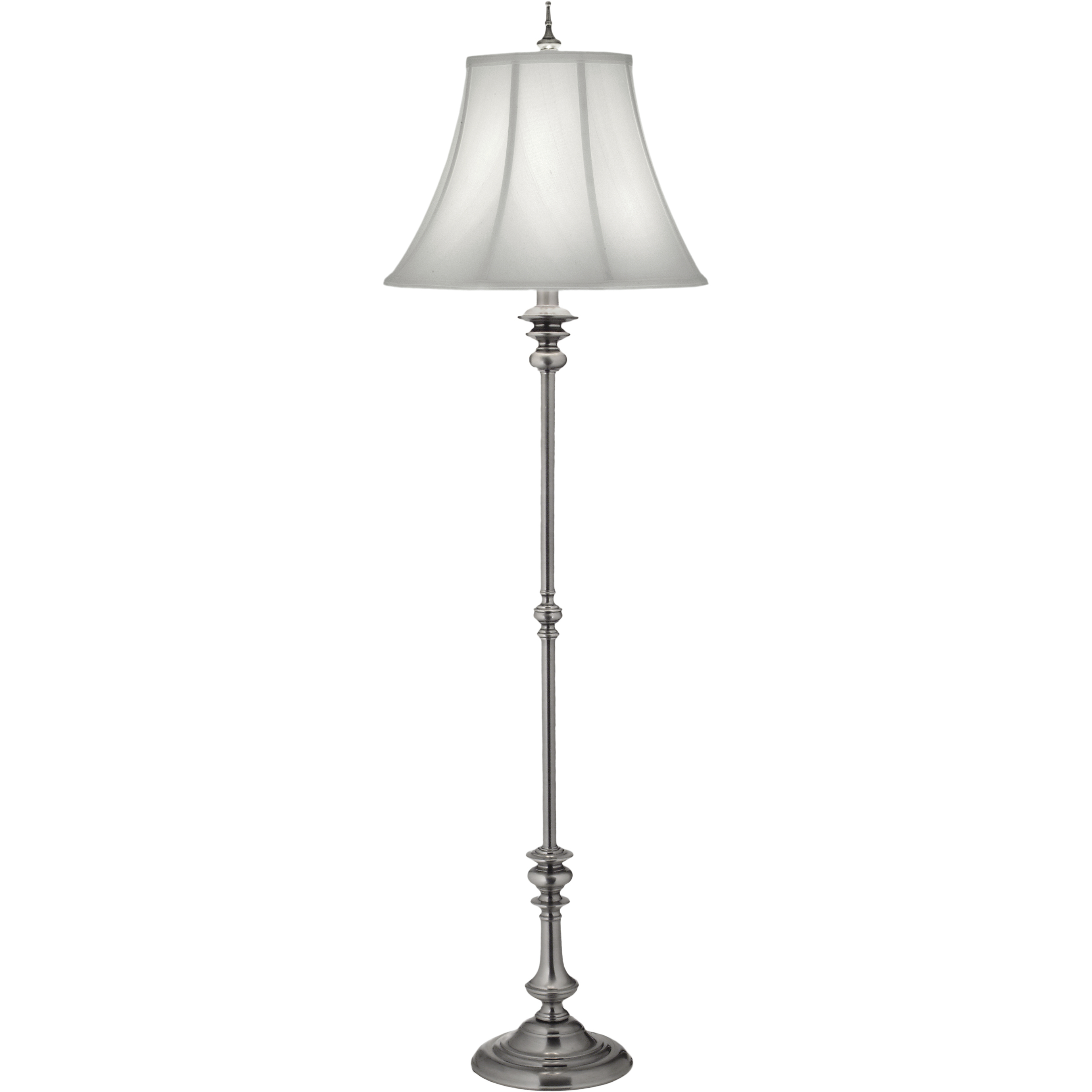 Ellie 65 inch 150 watt Antique Nickel Floor Lamp Portable Light