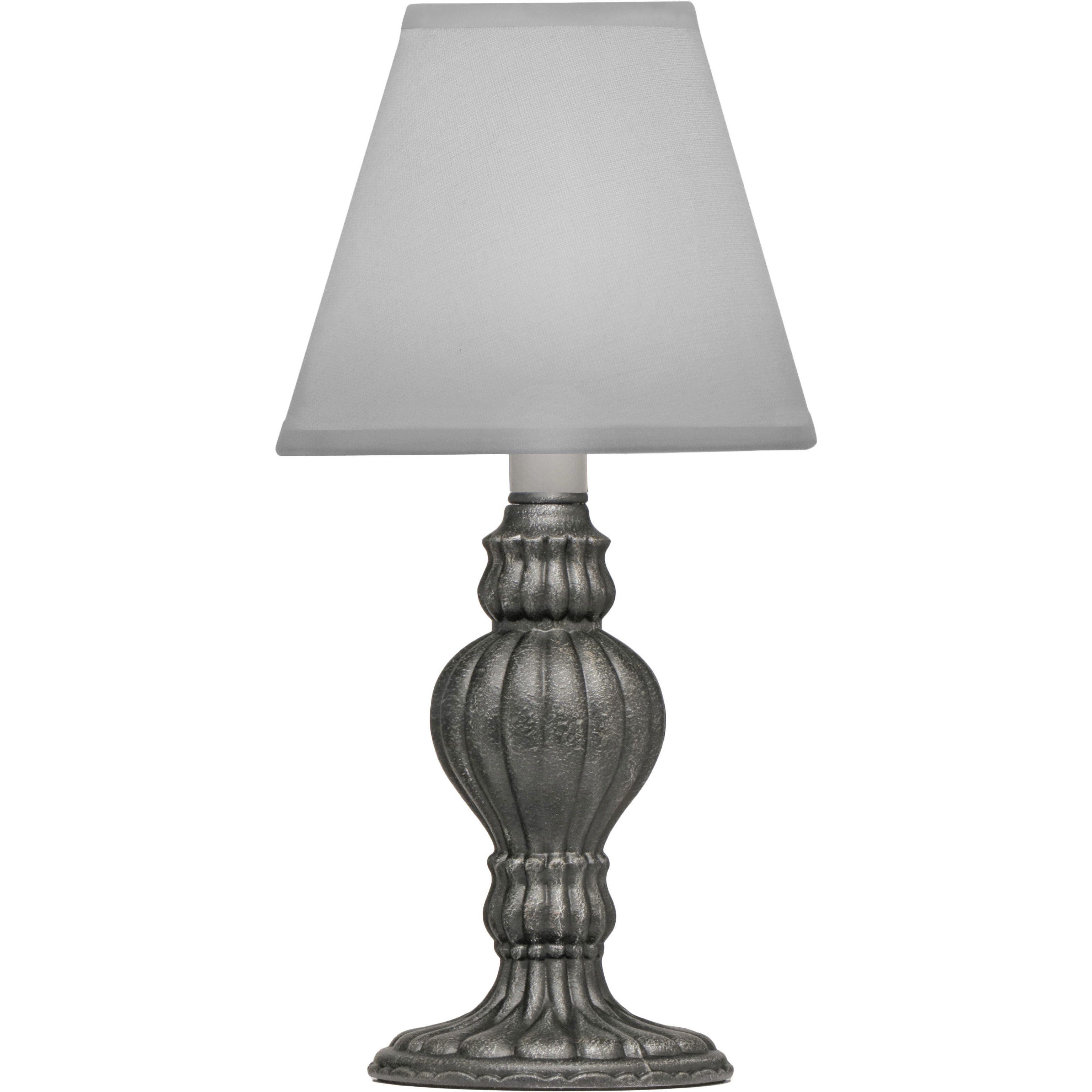 Ellie 11.5 inch Charcoal Candle Lamp Portable Light