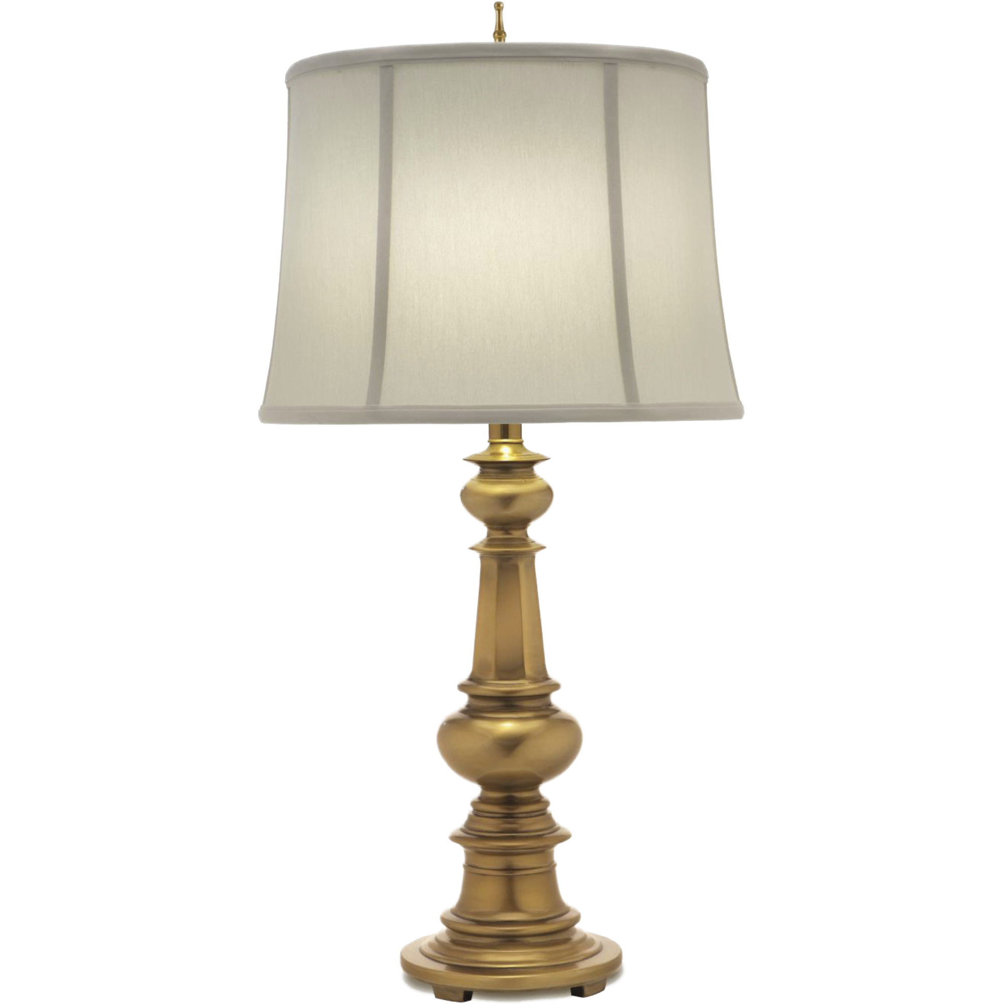 Ellie 33 inch 150 watt Antique Brass Table Lamp Portable Light